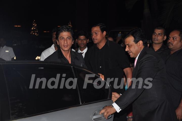 Shahrukh Khan at Abhinav & Ashima Shukla wedding reception