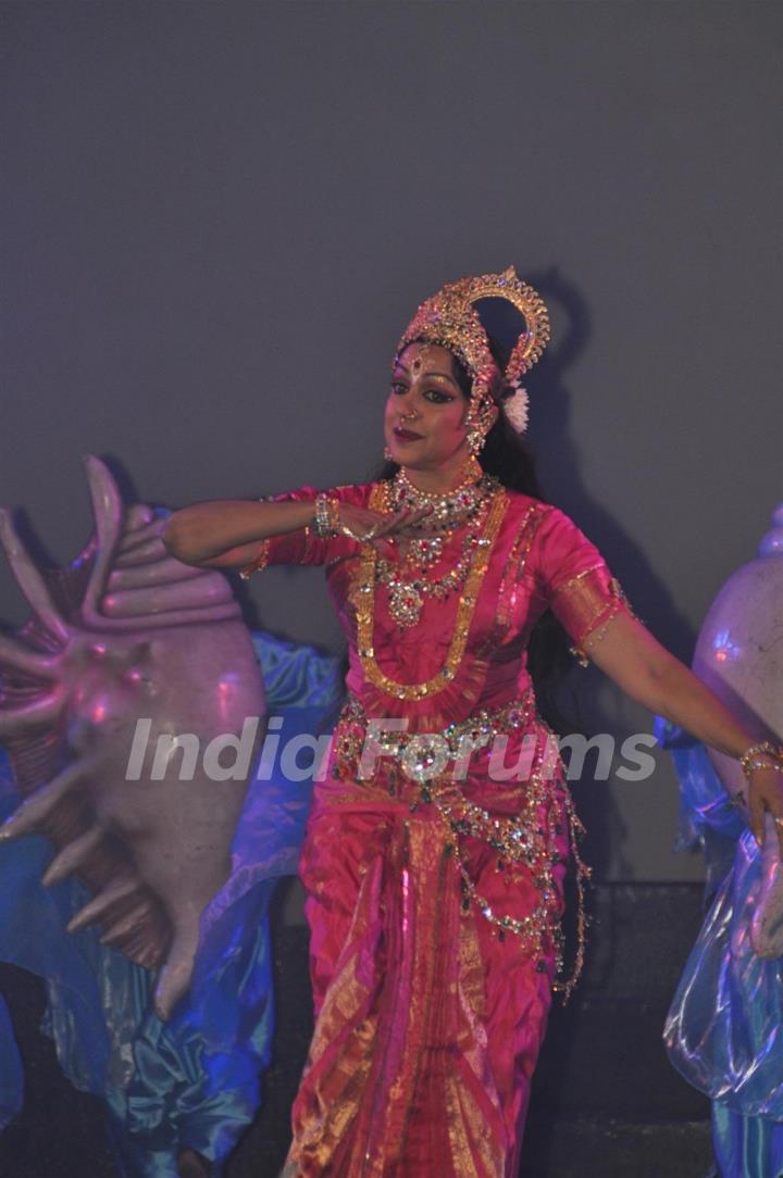 Hema Malini during the inauguration of Jaya Smriti 2012