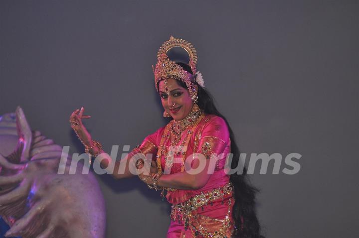 Hema Malini during the inauguration of Jaya Smriti 2012