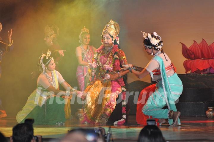 Hema Malini during the inauguration of Jaya Smriti 2012