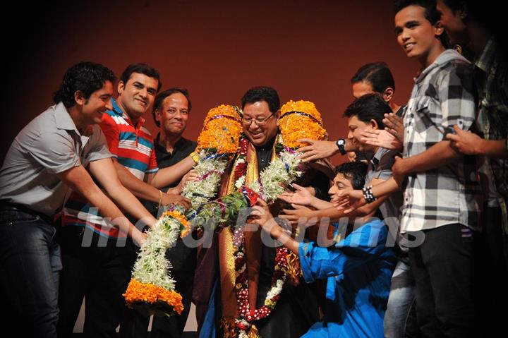 Hema Malini performs during a tribute to her mother Jaya Chakravarthy