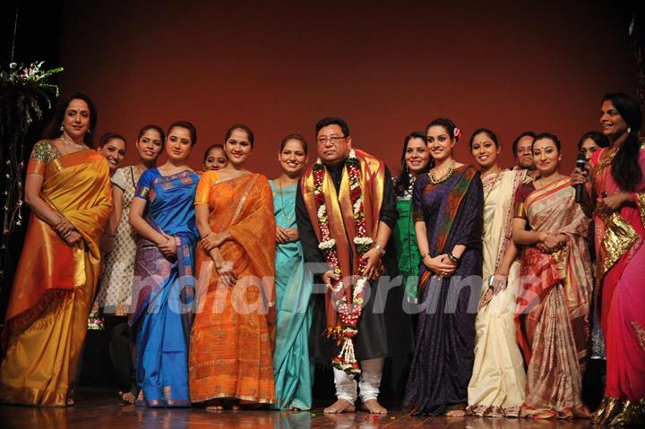 Hema Malini performs during a tribute to her mother Jaya Chakravarthy