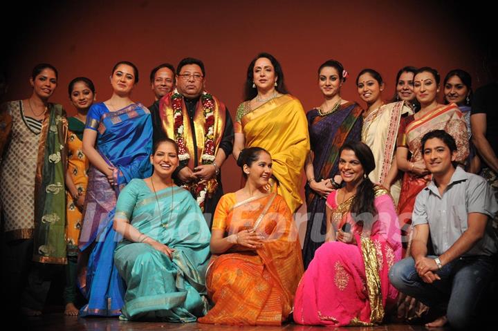 Hema Malini performs during a tribute to her mother Jaya Chakravarthy