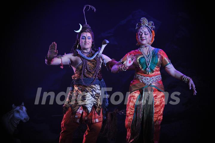 Hema Malini performs during a tribute to her mother Jaya Chakravarthy