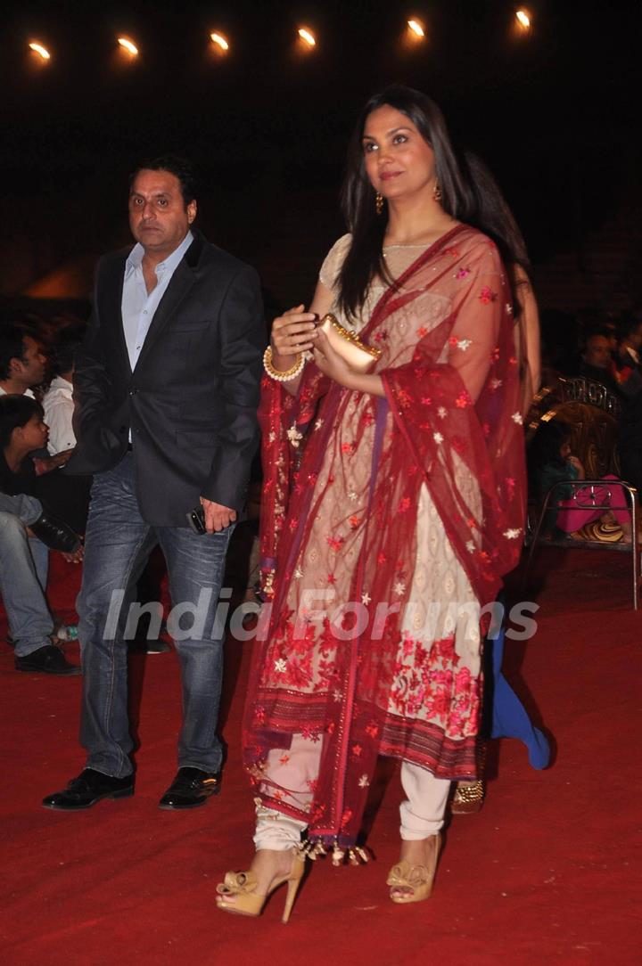 Lara Dutta at Mumbai Police Show UMANG 2013 in Mumbai