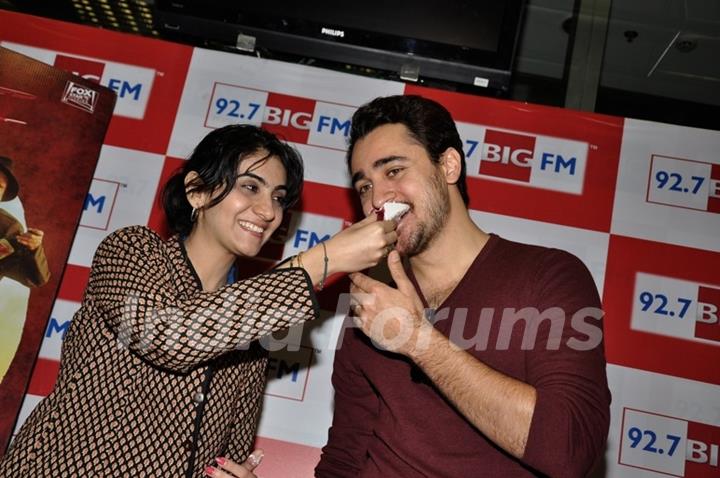 Imraan Khan promotes Matru Ki Bijlee Ka Mandola at 92.7 BIG FM