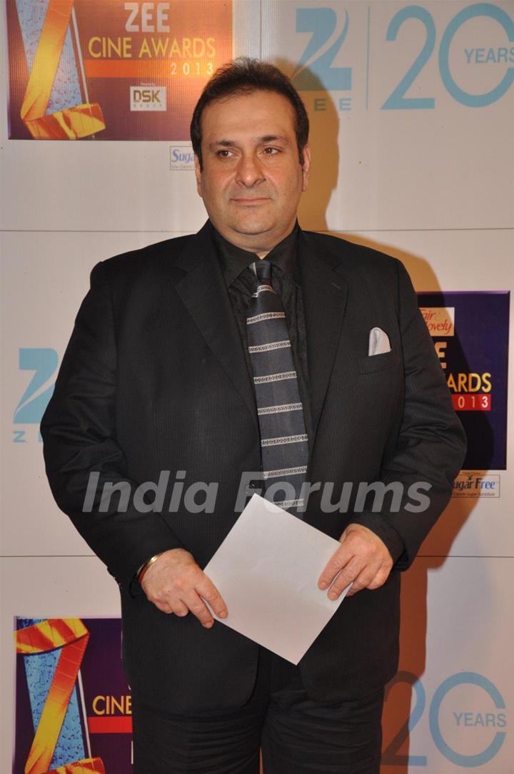 Rajiv Kapoor at Zee Cine Awards 2013