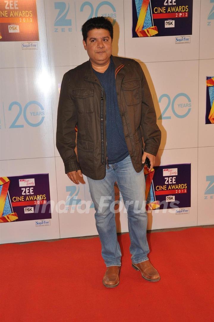 Sajid Khan at Zee Cine Awards 2013