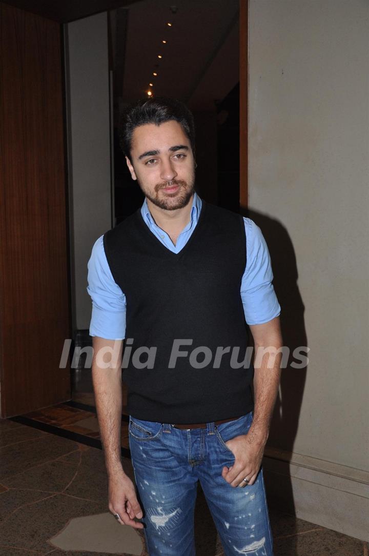 Imran Khan at Press Meet Film Matru ki Bijlee ka Mandola