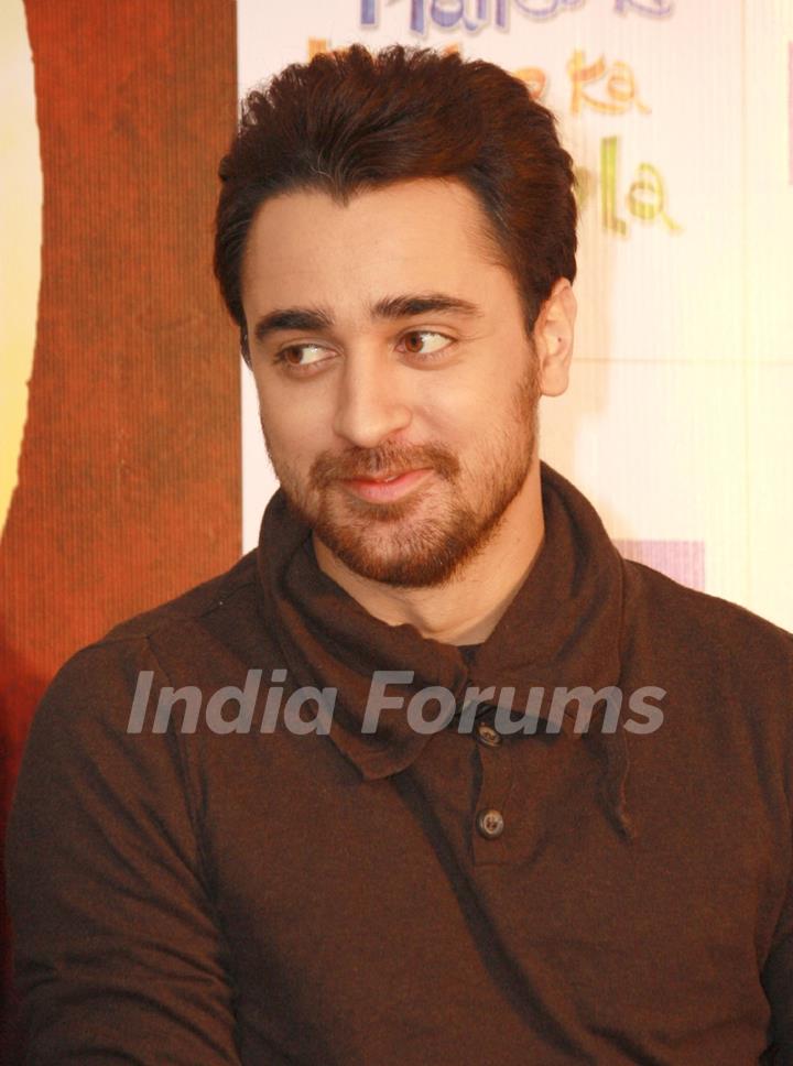 Imran Khan at a press conference for the film &quot;Matru Ki Bijlee Ka Mandola&quot;