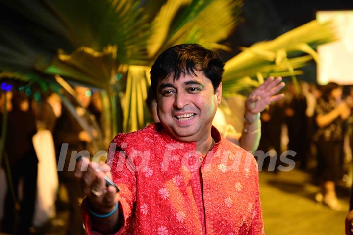 Indresh Malik at Vivian Dsena and Vahbbiz Dorabjee Wedding