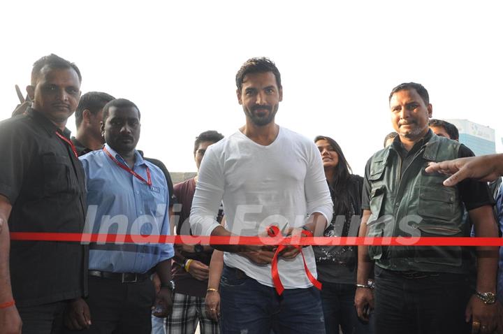 John Abraham Ambassdor, during the launch of Standard Chartered Mumbai Marathon 2013