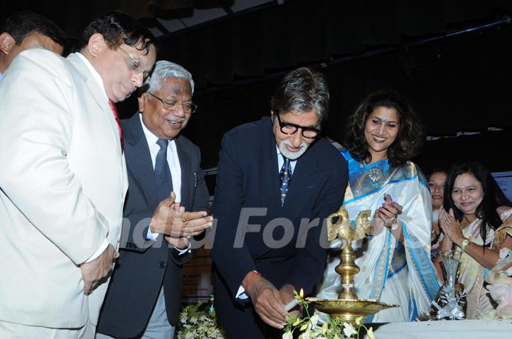 Amitabh Bachchan attended the Valedictory Function