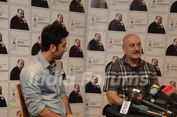 Anupam Kher in conversation with Ranbir Kapoor