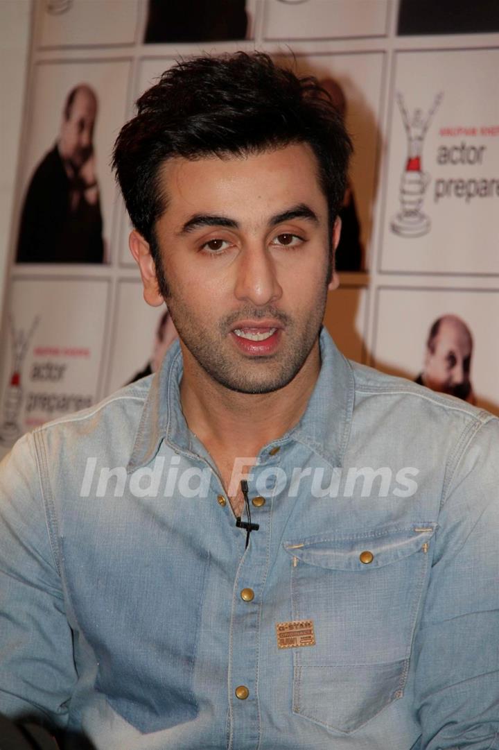 Anupam Kher in conversation with Ranbir Kapoor