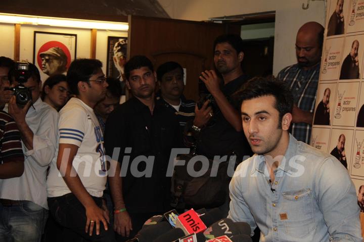 Anupam Kher in conversation with Ranbir Kapoor