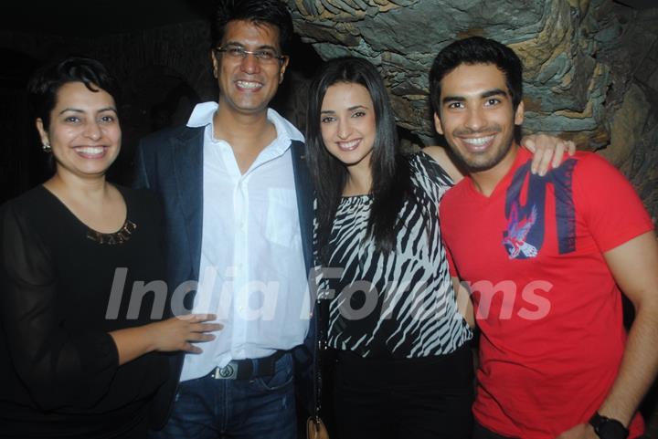 Producer Sudhir Sharma's Party for the show Na Bole Tum Na Maine Kuch Kaha