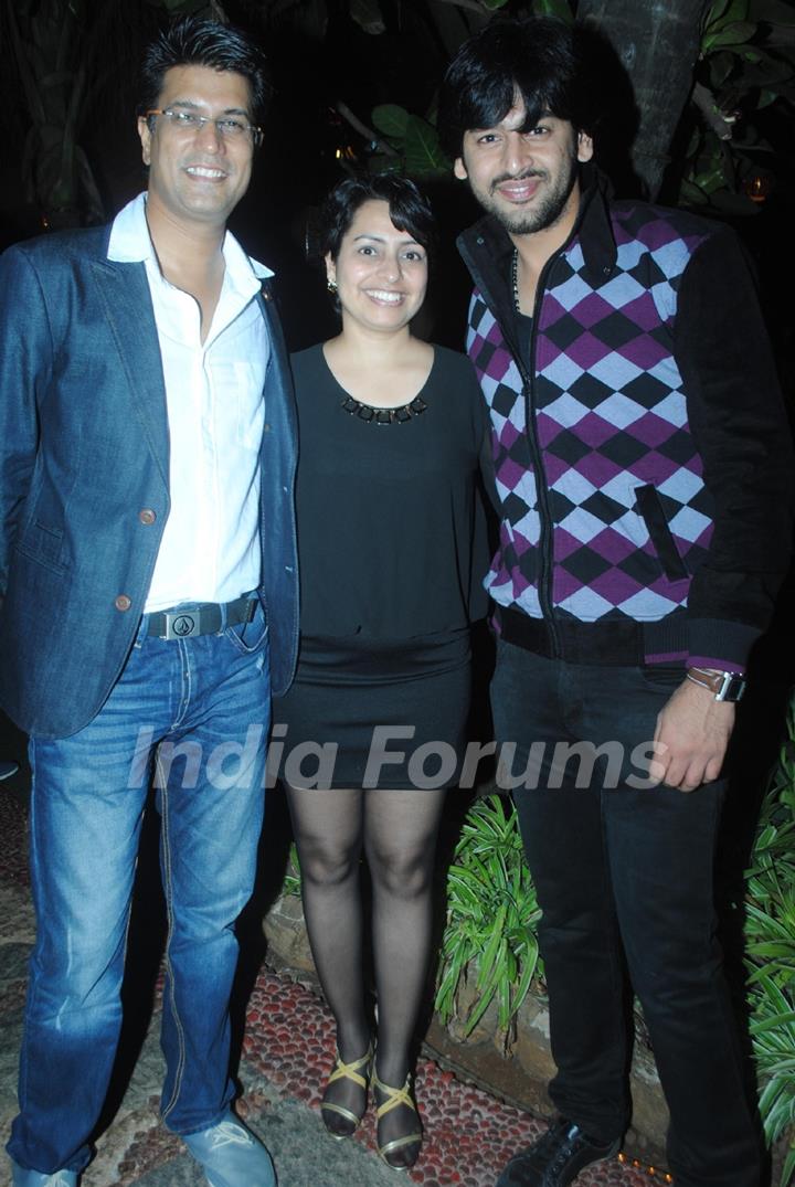 Producer Sudhir Sharma's Party for the show Na Bole Tum Na Maine Kuch Kaha