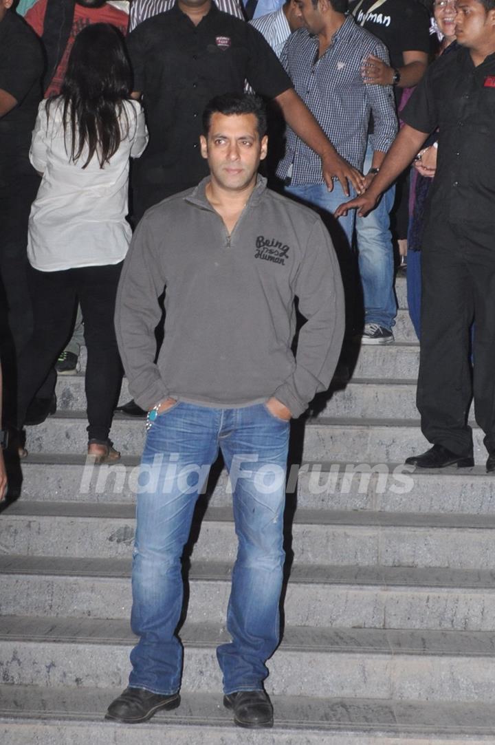 Bollywood actor Salman Khan at the press conference for his Being Human clothing line and flagship store launch in Hotel Sofitel, Bandra Kurla Complex, Mumbai.