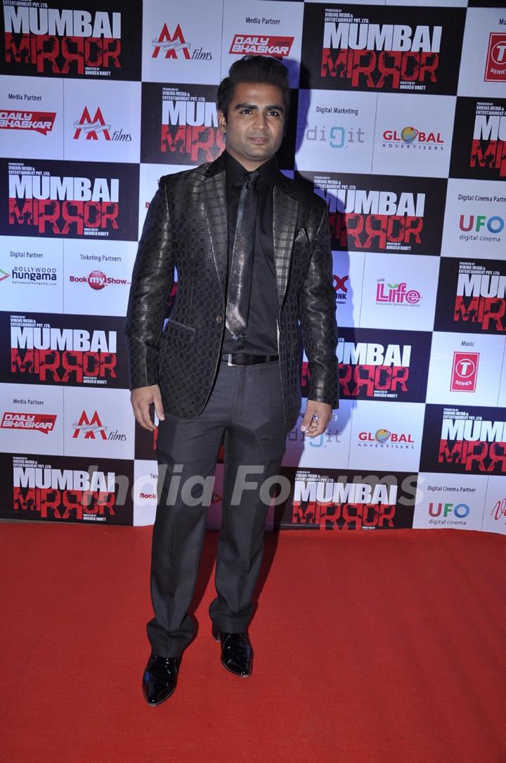 Bollywood actor Sachin Joshi at film Mumbai Mirror premiere in PVR Cinemas, Juhu, Mumbai.