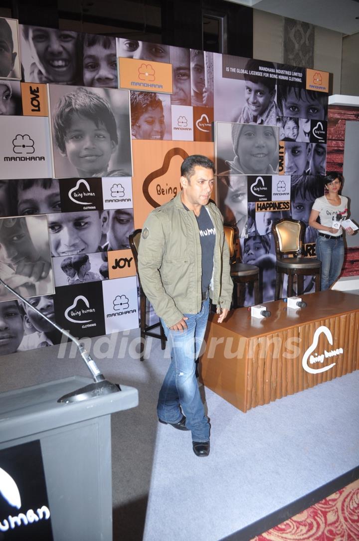 Salman Khan launches 'Being Human' flagship store