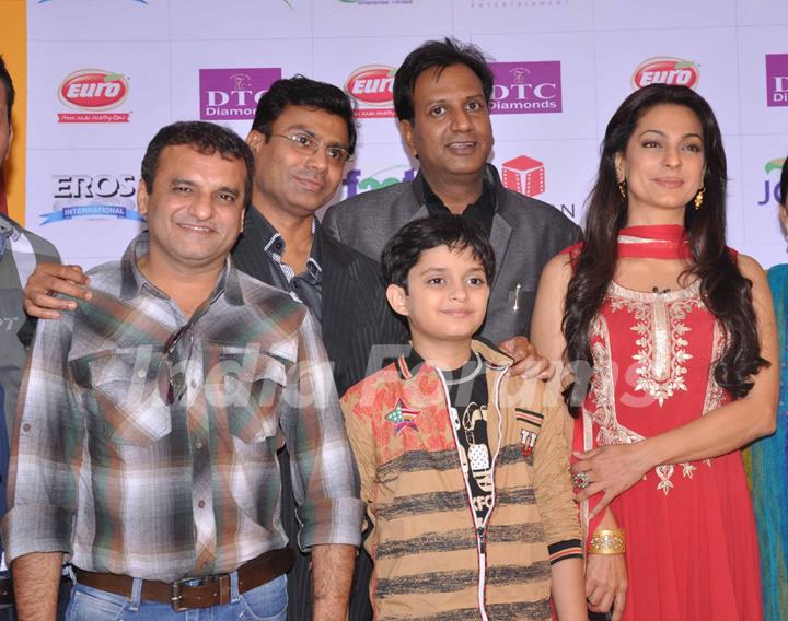 Juhi Chawala at Press conference of movie Main Krishna Hoon