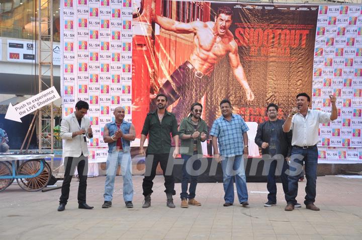 Live Shootout With The Cast of Film Shootout at Wadala