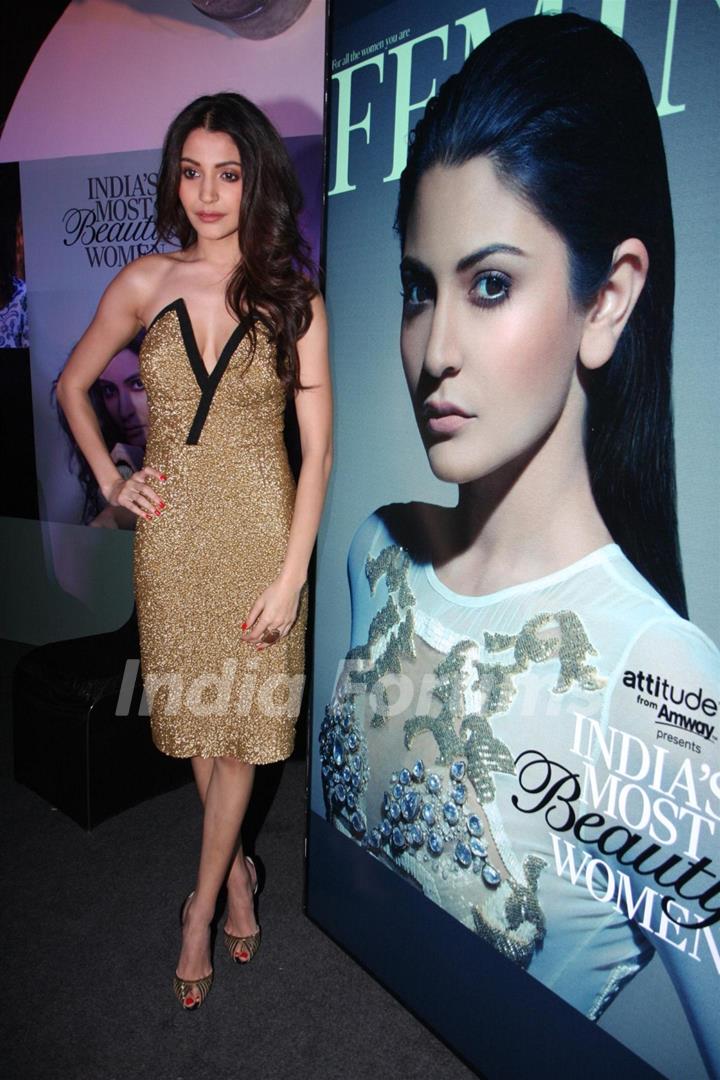 Anushka Sharma unveiled Femina 10 Most Beautiful Women special issue