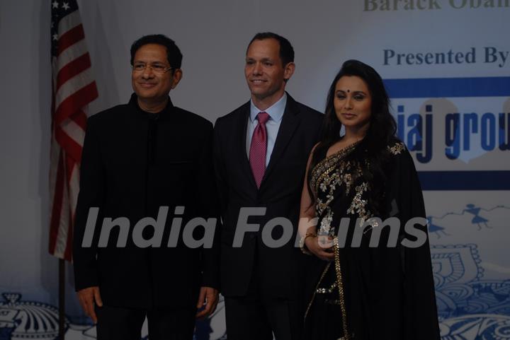 Rani Mukherjee At Namastey America Obama Event