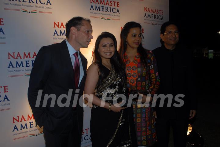 Rani Mukherjee At Namastey America Obama Event