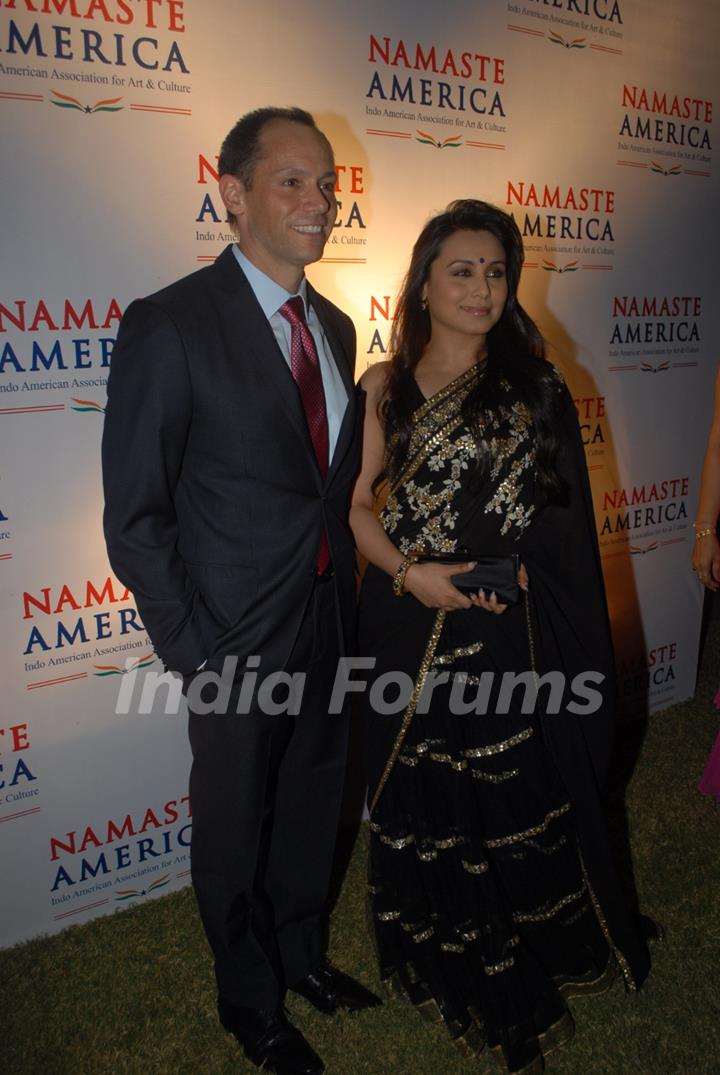 Rani Mukherjee At Namastey America Obama Event