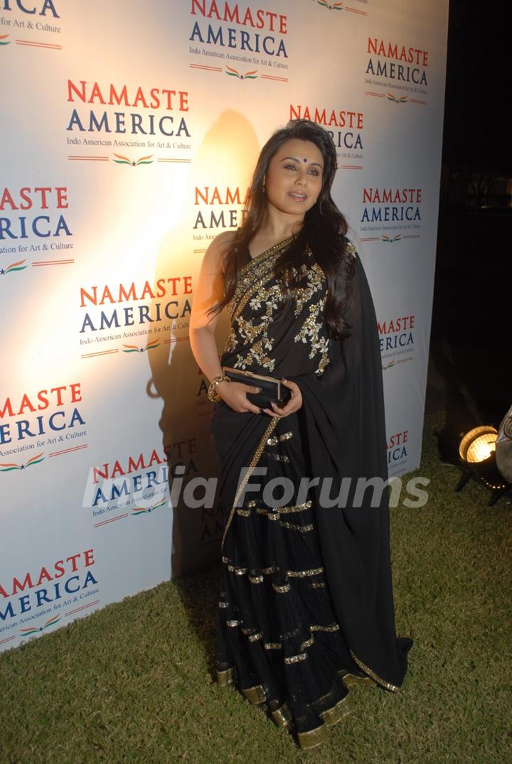 Rani Mukherjee At Namastey America Obama Event