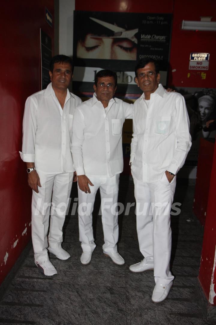 Film Race 2 special screening at PVR Cinemas in Juhu, Mumbai