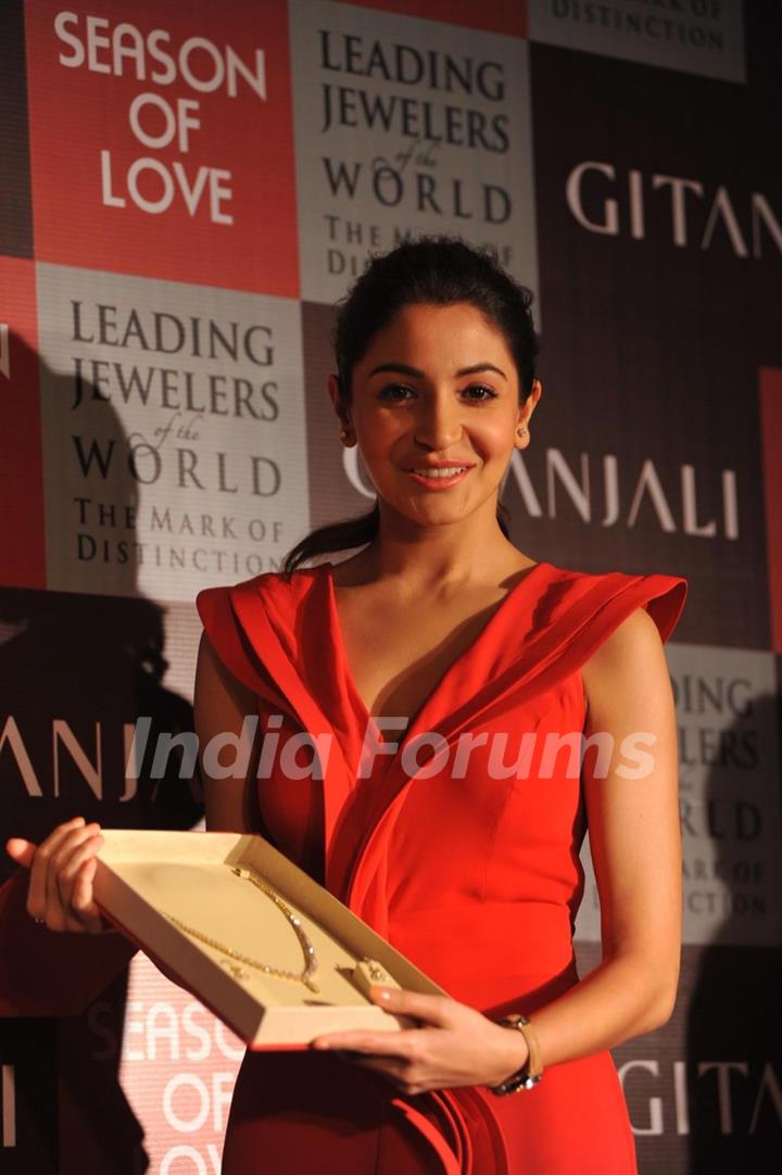 Anushka Sharma Brand Ambassador of Gitanjali Launch New Collection Season of Love