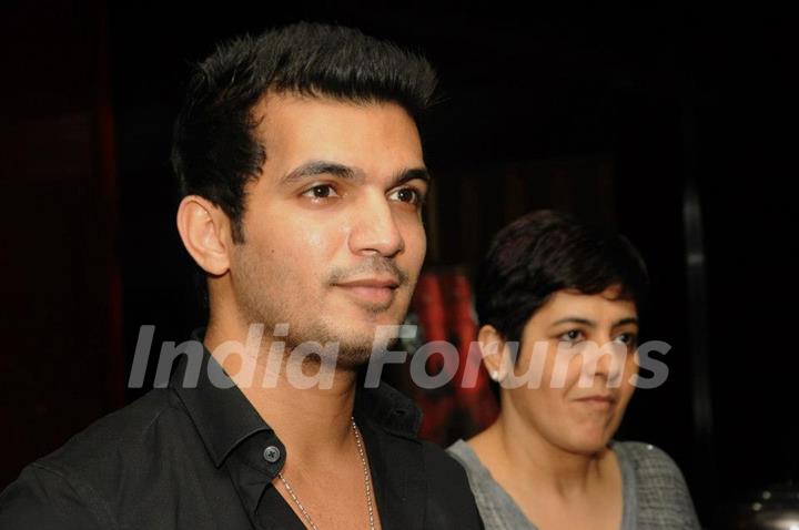 Arjun Bijlani at the Private screening of his short film