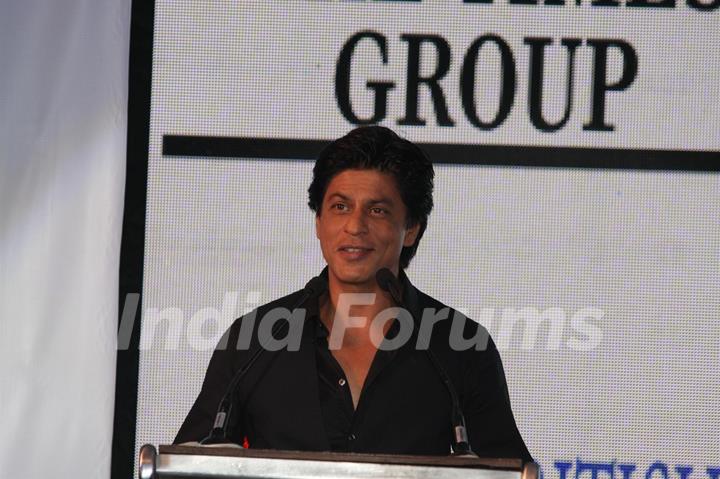 Shahrukh Khan at TOIFA launch