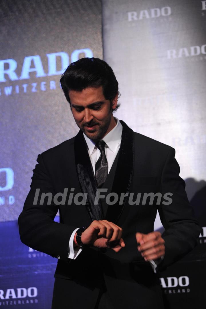 Hrithik Roshan announced as Rado's ambassador