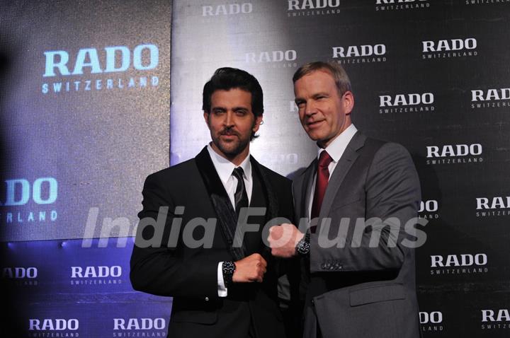 Hrithik Roshan announced as Rado's ambassador