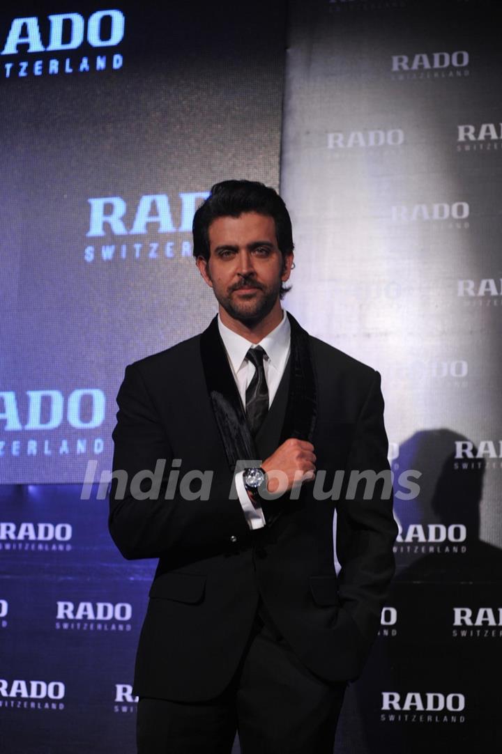 Hrithik Roshan announced as Rado's ambassador