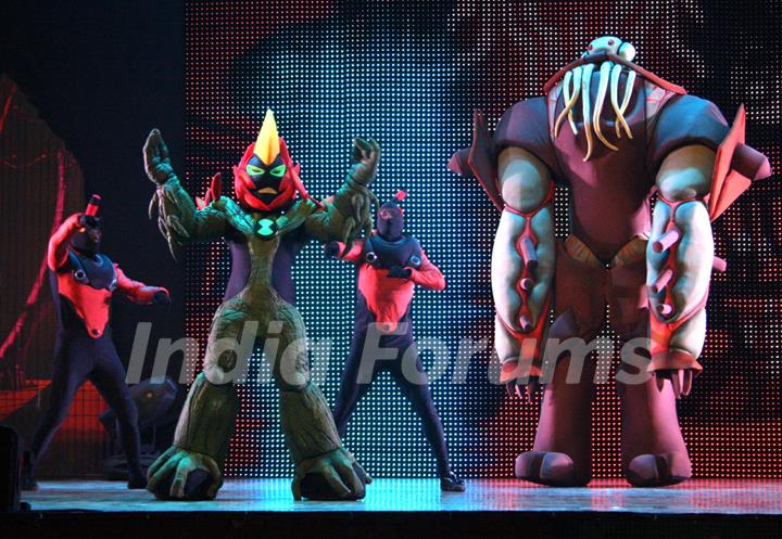 The BEN 10 live show at the Siri Fort Auditorium in New Delhi. (Photo: IANS/Amlan)