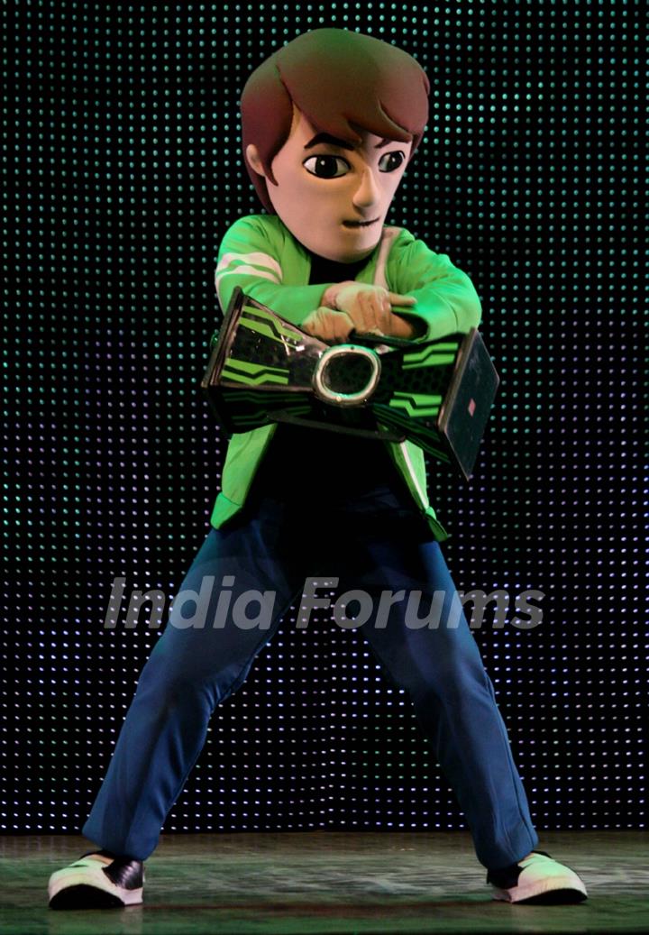 The BEN 10 live show at the Siri Fort Auditorium in New Delhi. (Photo: IANS/Amlan)