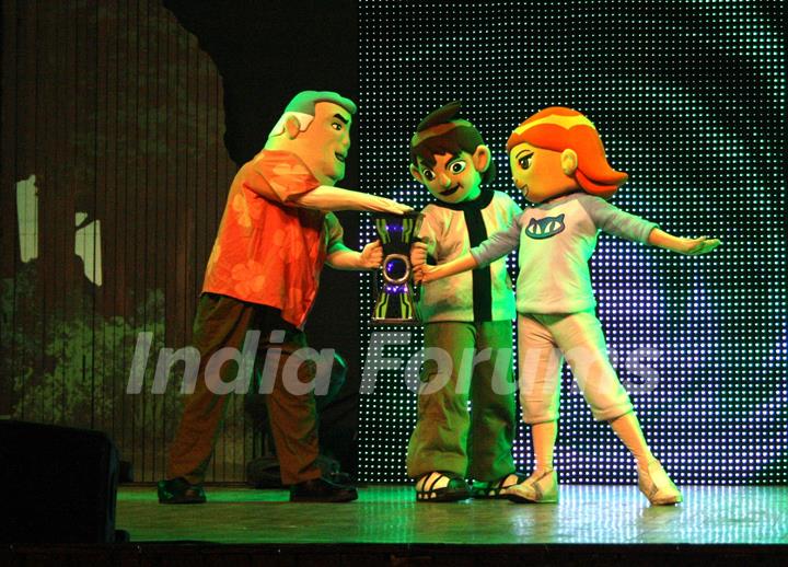 The BEN 10 live show at the Siri Fort Auditorium in New Delhi. (Photo: IANS/Amlan)