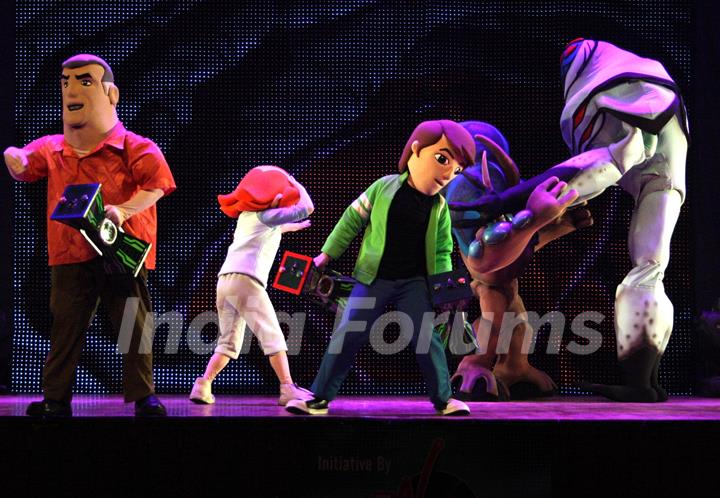 The BEN 10 live show at the Siri Fort Auditorium in New Delhi. (Photo: IANS/Amlan)