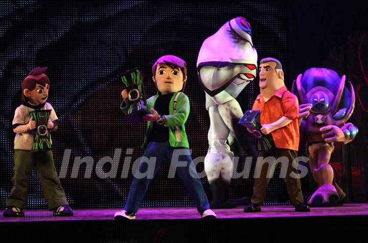 The BEN 10 live show at the Siri Fort Auditorium in New Delhi. (Photo: IANS/Amlan)