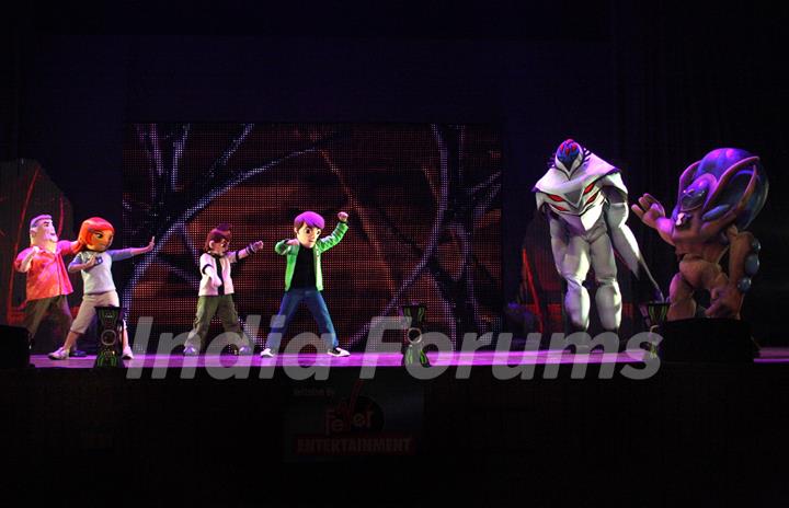 The BEN 10 live show at the Siri Fort Auditorium in New Delhi. (Photo: IANS/Amlan)