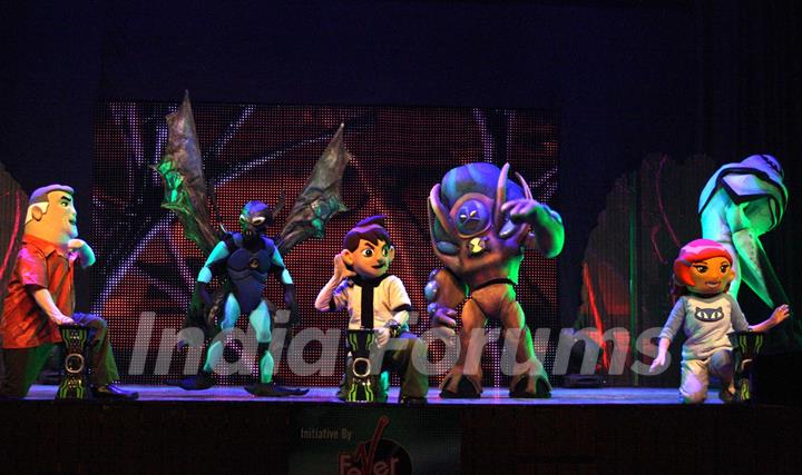 The BEN 10 live show at the Siri Fort Auditorium in New Delhi. (Photo: IANS/Amlan)