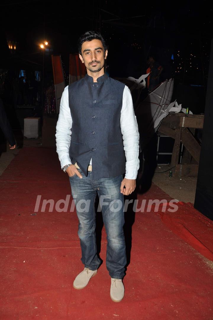 Bollywood actor Kunal Kapoor at Global Sounds of Peace Concert organised by music director Aadesh Shrivastava's in Andheri Sports Complex Grounds, Mumbai on Wednesday, January 30th, evening.