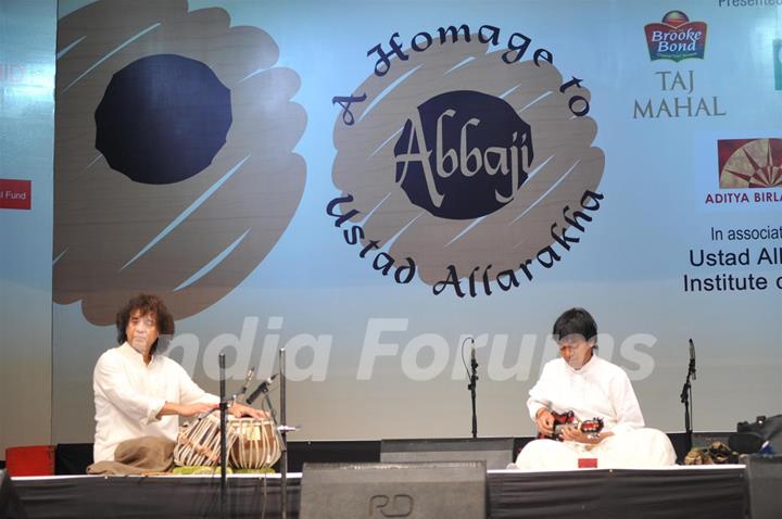 Homage to Abbaji 13th Barsi of  late Tabla Maestro  Ustad Allarakha