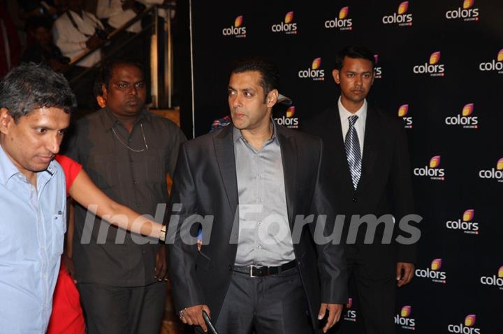 Salman Khan at the 4th anniversary party of COLORS Channel