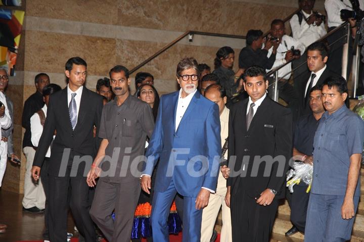Amitabh Bachchan at the 4th anniversary party of COLORS Channel